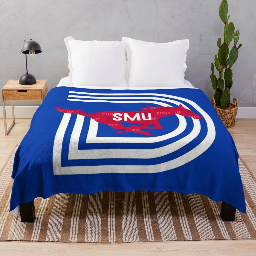 

SMU Apparel Throw Blanket manga Furry Blankets