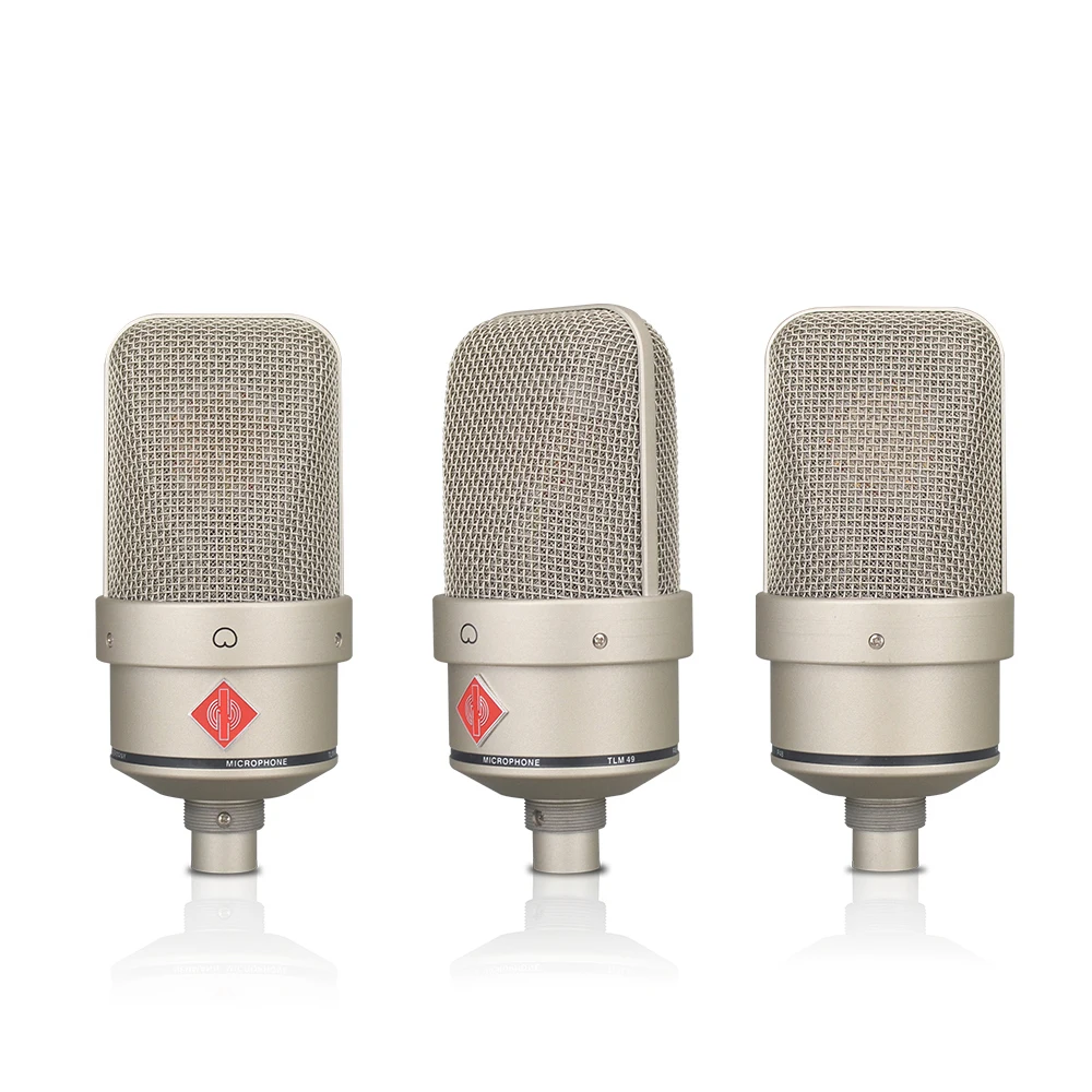 TLM 49 Set STUDIO MICROPHONE Cardioid Pattern For Vocalists, Various Instruments ,VINTAGE WARMTH FOR MODERN USERS