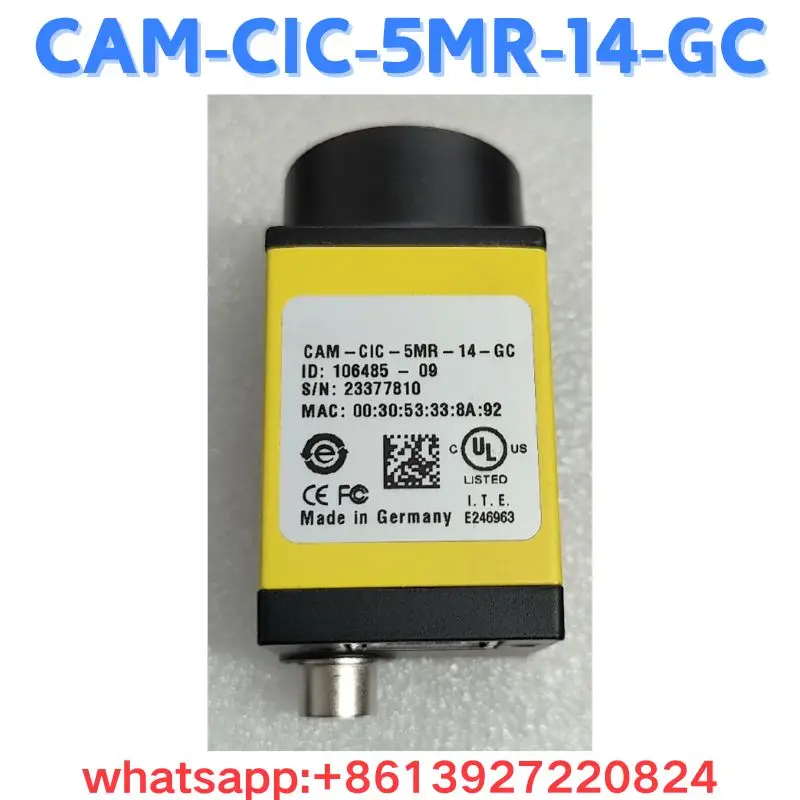 Câmera industrial usada CAM-CIC-5MR-14-GC teste OK Transporte rápido