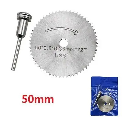 2PCS Mini HSS Circular Saw Blade Rotary Tool For Metal Cutter Wood-Cutting Disc