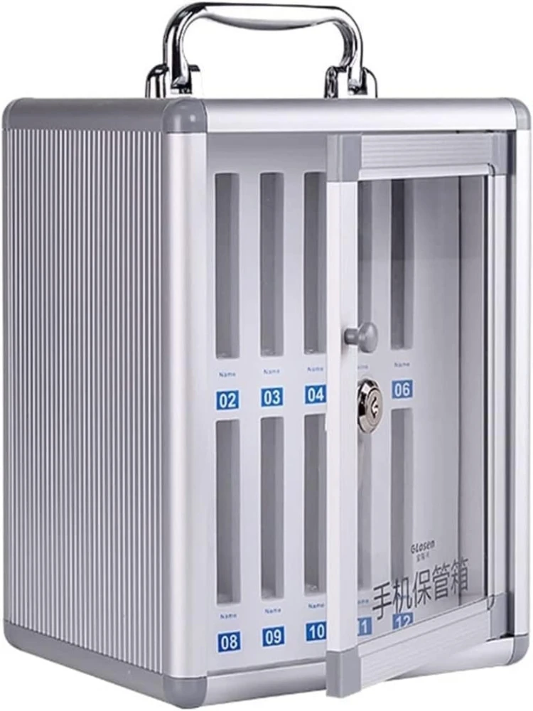 صندوق إيداع آمن للهاتف الخليوي خزانة الطالب مع قفل خزانة المطاعم 12/24/36/48/60 فتحة #2