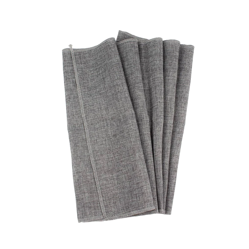 

Imitated Linen Runner Grey Tablecloth Table Cloth Burlap Covers Wedding Party Decor Kitchen Dining Room 50x200cm