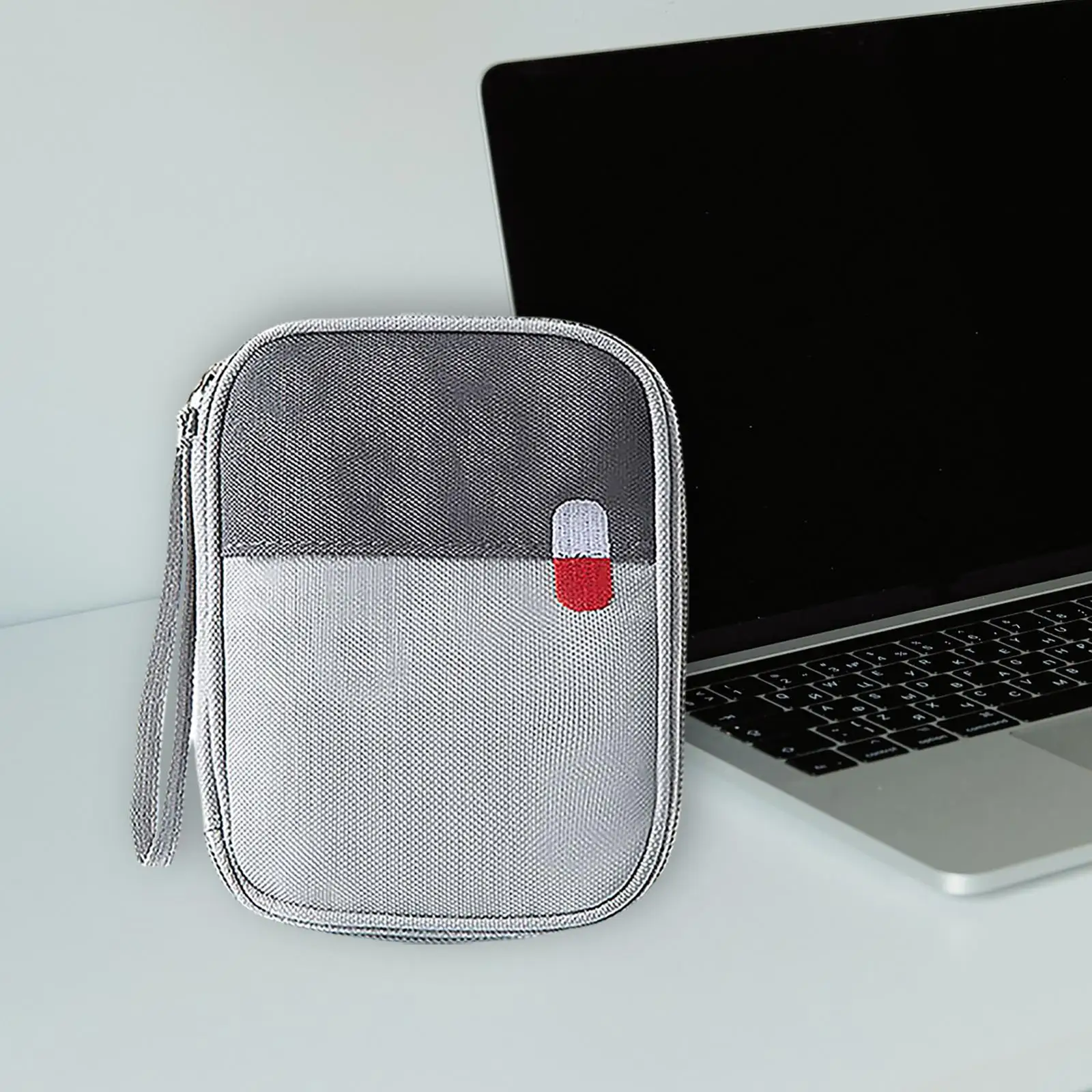 3x حقيبة أدوات الإسعافات الأولية، مقاومة للماء، محمولة ومتينة، حقيبة تخزين، طقم سفر للسيارة والمنزل والمشي لمسافات طويلة والتخييم والسفر