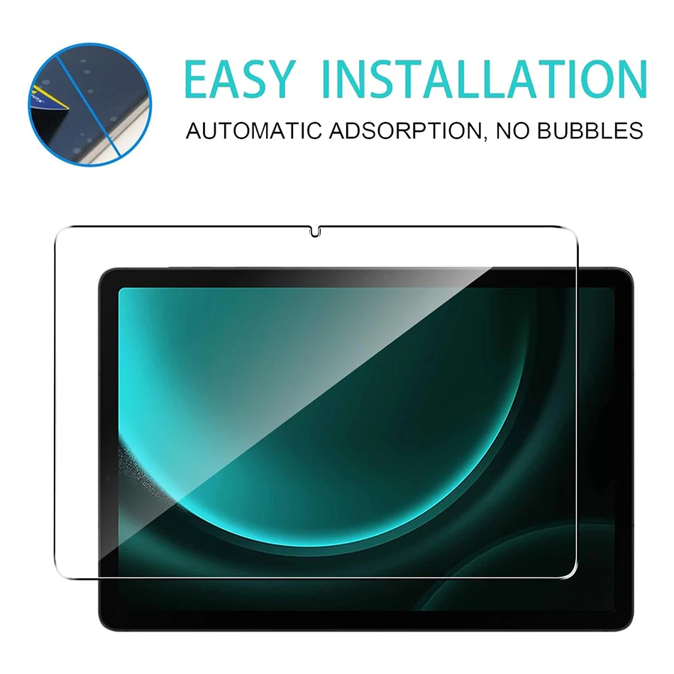 For Samsung Galaxy Tab S9 FE Tempered Glass Screen Protector 10.9 inch SM-X510 SM-X516B X510 X516B Tablet Proof Protective Film