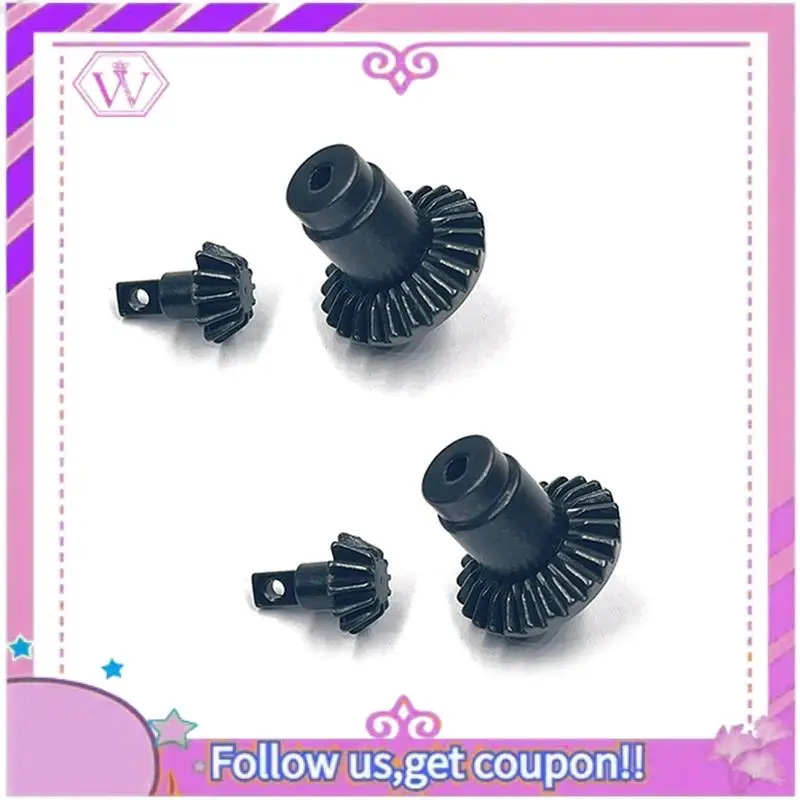 

Модернизированный для FMS FCX24, 4 комплекта, металлическая стальная шестерня передней и задней оси 12T 24T 1/24, радиоуправляемый гусеничный автомобиль, обновленные детали, аксессуары