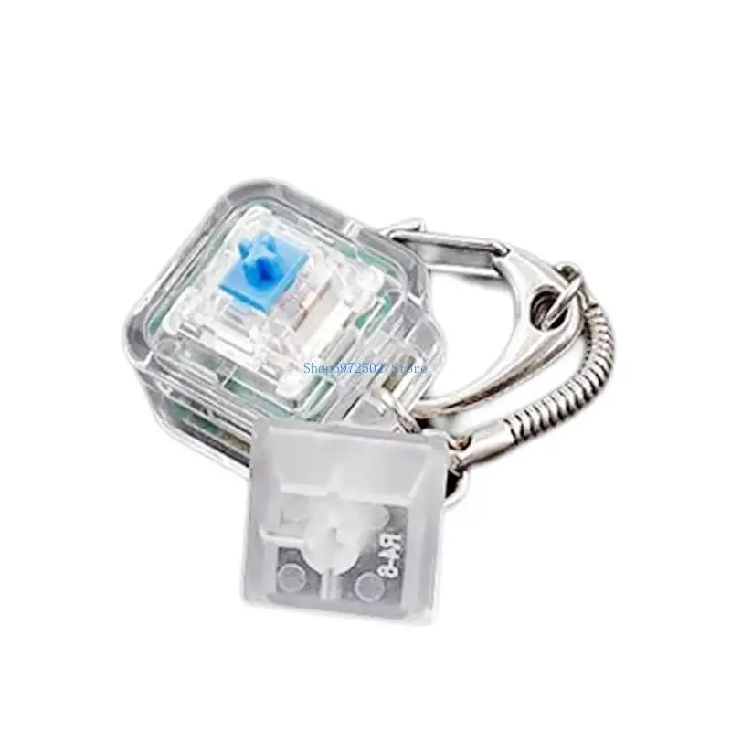 Y3NC Switches Tester Keychain Pendantwith LED for Mechanical Keyboards Keycap Testing