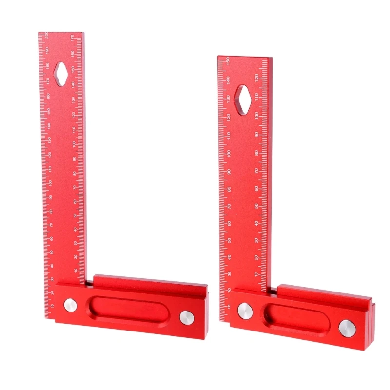 

Woodworking Square Measuring Ruler Height Ruler Metric Square Measurement Tool