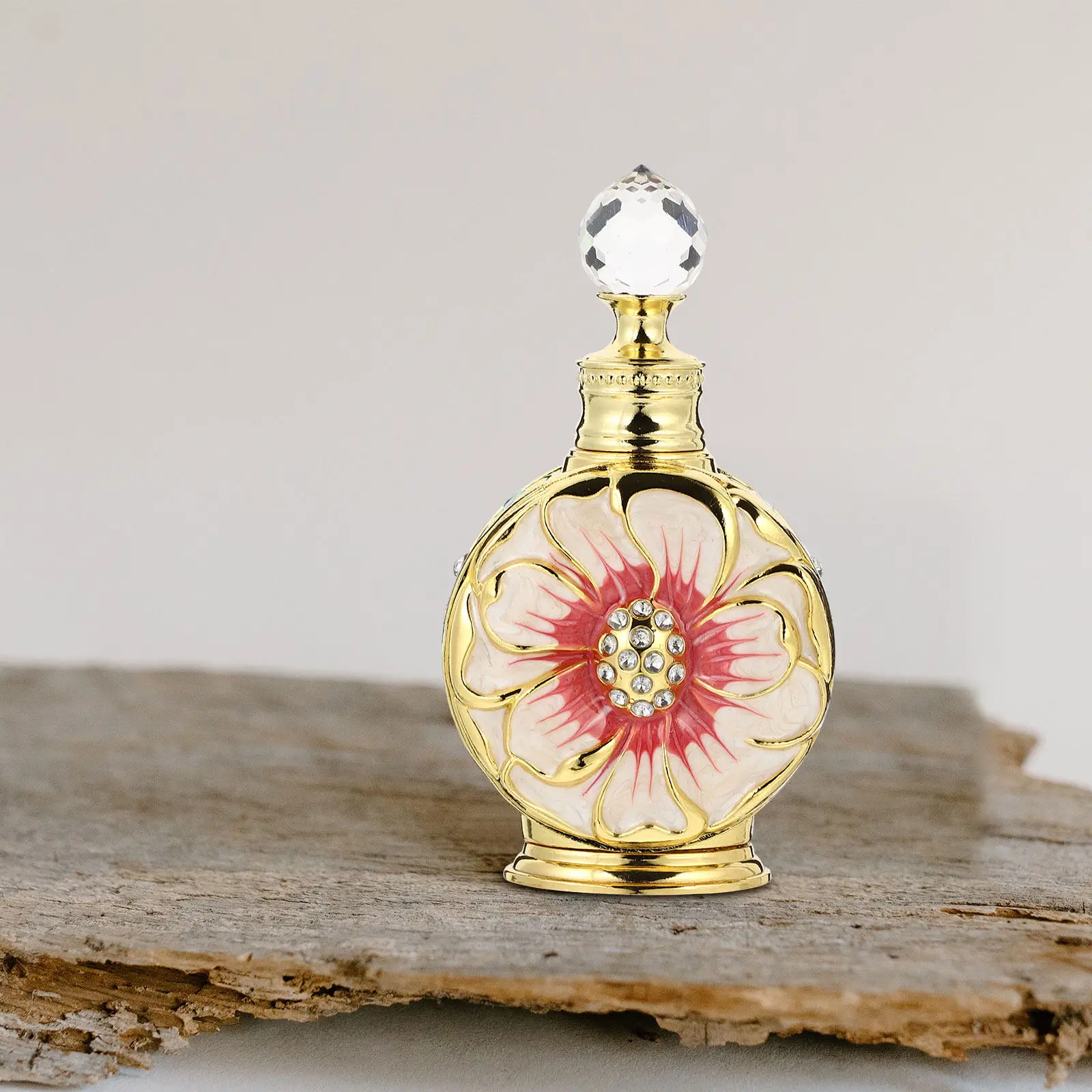 

12Ml Refillable Glass Essential Oil Bottle Creative Leak-Proof Travel Container For Storage Portable Empty Dispenser