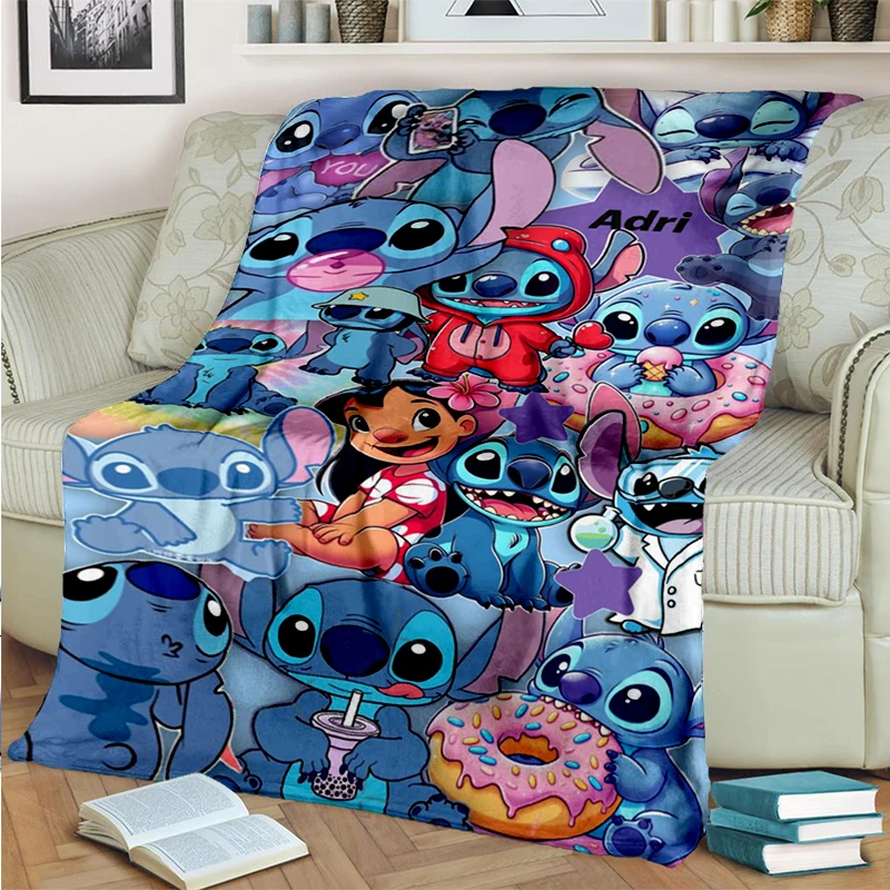 2025 Nieuwe 29 Stijl Cartoon Stitch Disney Gift Zachte Deken, zachte Gooi Deken voor Thuis Slaapkamer Slaapbank Picknick Kind Cover