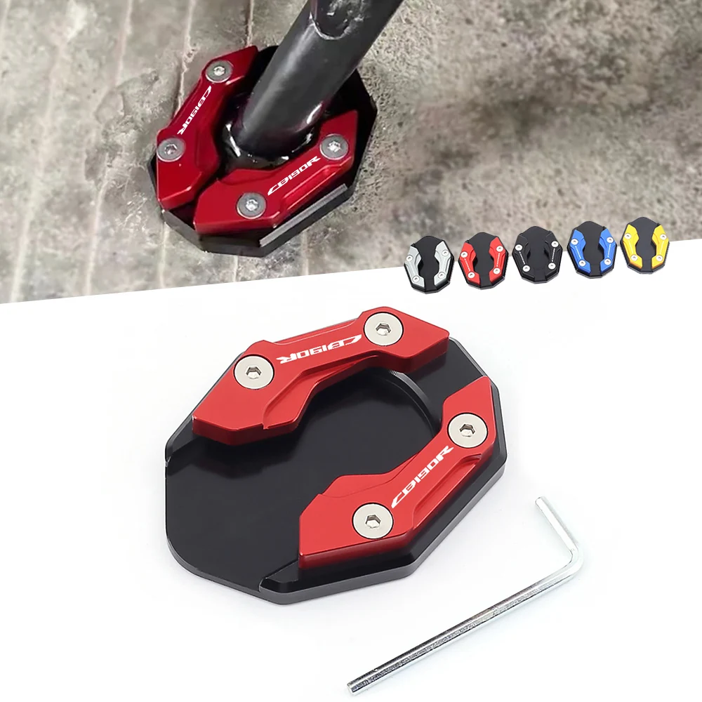 

For Honda Cb190r Cb 190R 190 R CNC Motorcycle Accessories Kickstand Side Stand Enlarger Pad Extender Plate