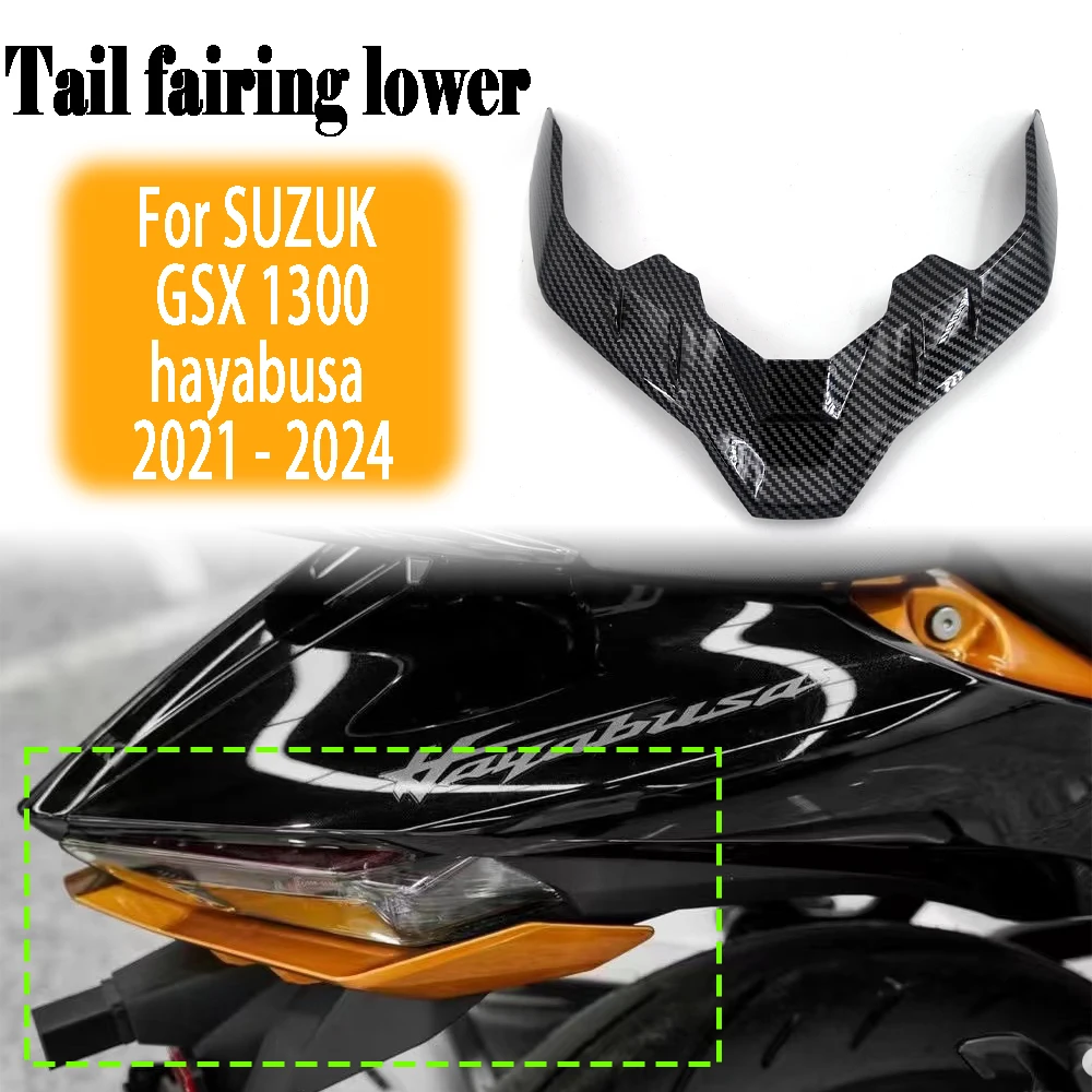 

For Suzuki GSX1300R Hayabusa 2021-2024 gsx1300r Motorcycle ABS Carbon Fiber Tail fin Tail Under Fairing Taillight Covers Cowling
