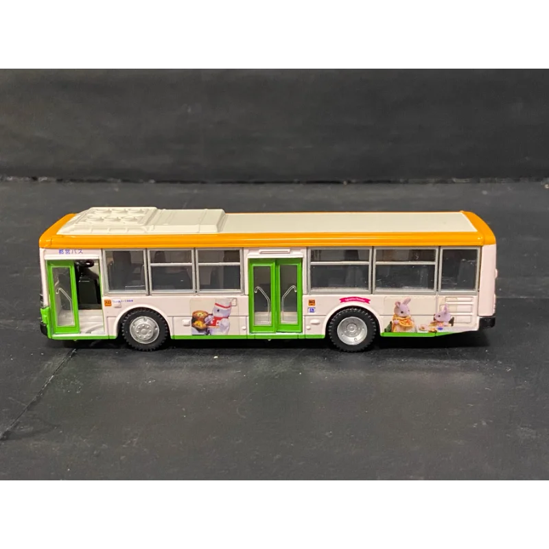 Moulé sous pression MTech 1/76 échelle Hino forêt Tokyo métropolitain alliage Bus modèle jouet à collectionner cadeau Souvenir affichage ornement