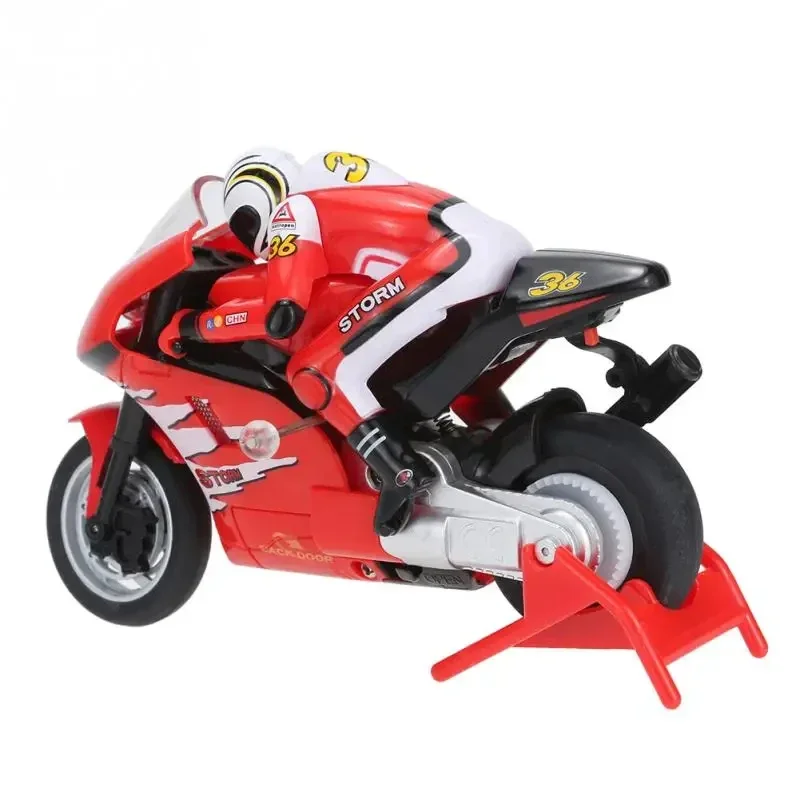 Mini jouet de paupières de saut électrique pour enfants, moto RC, cascadeur, dérive, bumoustique, haute vitesse, télécommande, jouets Hurcycles pour garçons, 2.4G