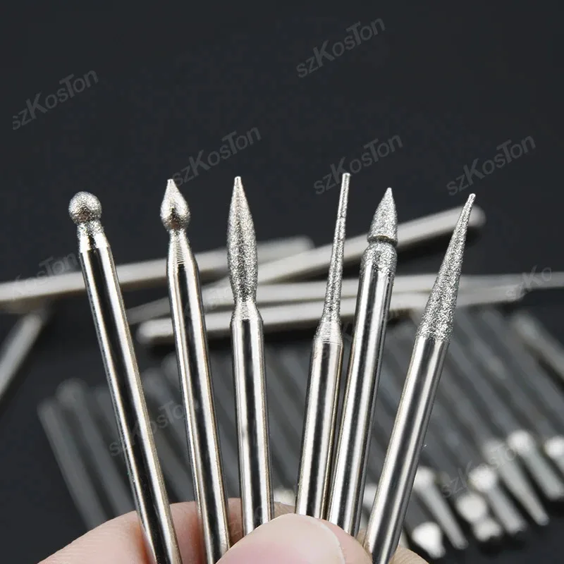 30Pcs Shank Diamond…