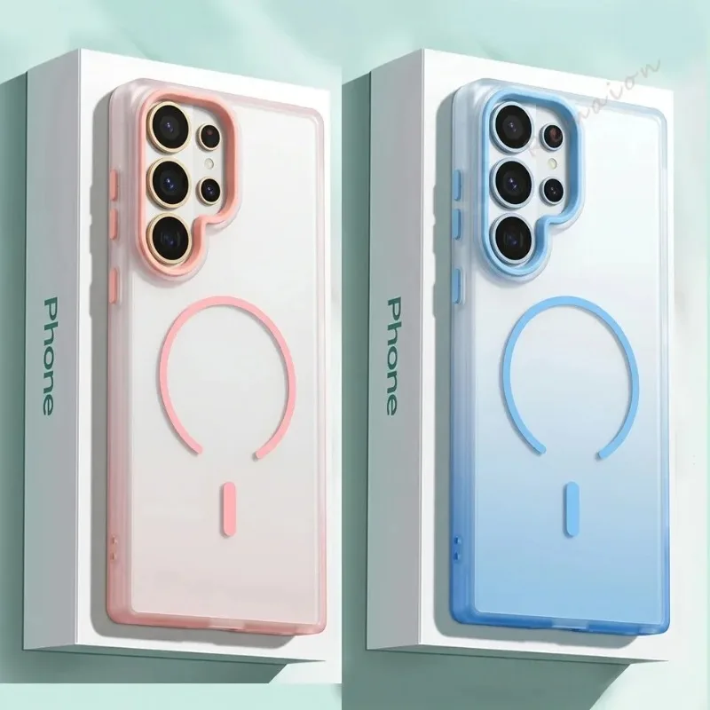 Transparente Offizielle Handyhülle für Samsung Galaxy S26 S23 S24 S25 Ultra S26 Ultra Luxuriöse Candy Clear Stoßfeste Schutzhülle