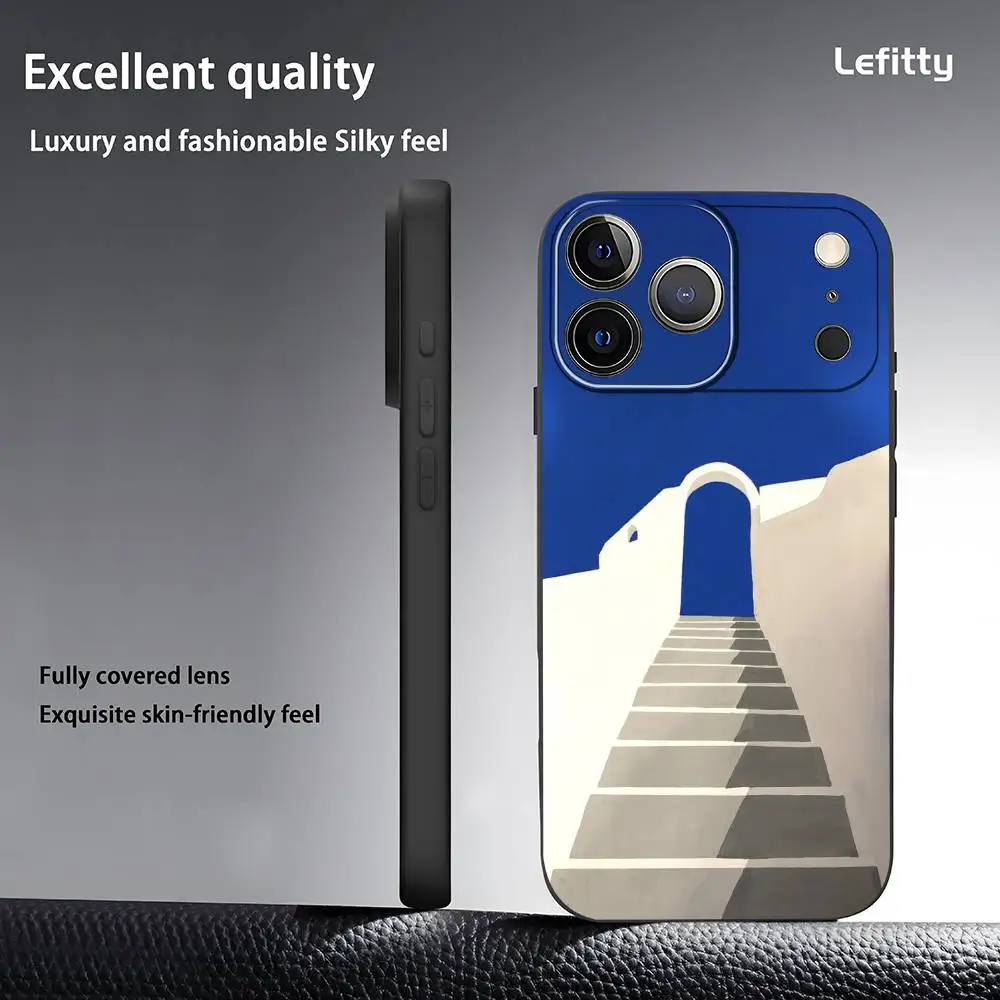 حافظة لهاتف آيفون 17 16 15 14 13 12 11 Pro Max Plus Mini Black Frosted Soft Shell Funda