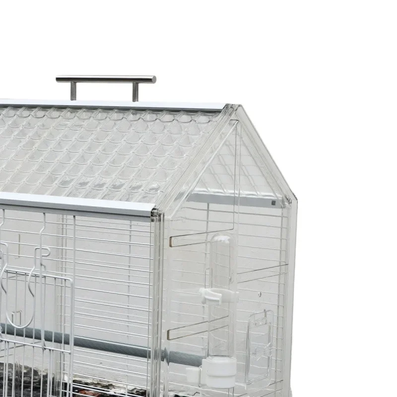 

Bird cage transparent splash proof