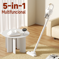 5-in-1 Great Suction Wireless Vacuum Mites Remover for Home Bedding Cleaner Cordless Handheld Machine Deep Robot Mites Cleaning