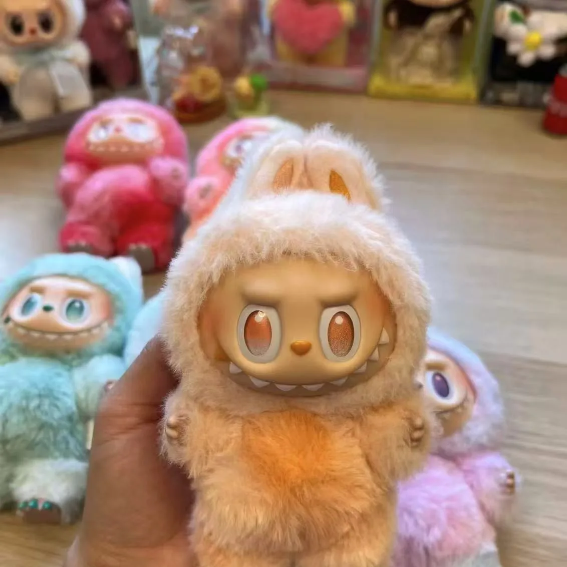 Bubble Rab Cloth Blind Box Three Generations Front Face High Energy Emaille Face Anhänger Rab Cloth 3.0 Macaron Doll