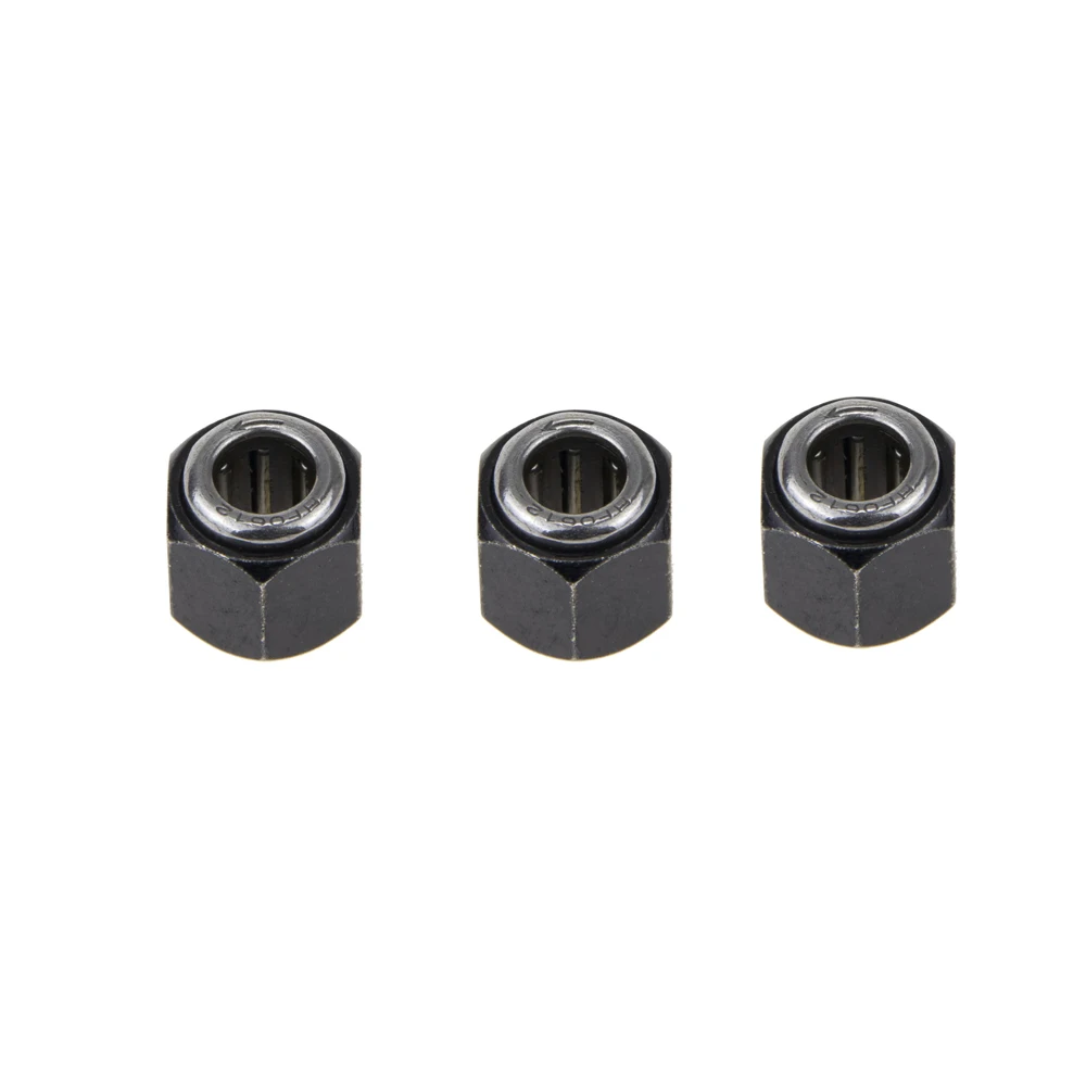 3pcs 12mm Hex Nut One Way Bearing Compatible with HSP VX 1/10 Nitro Engine Car Buggy Monster Truck