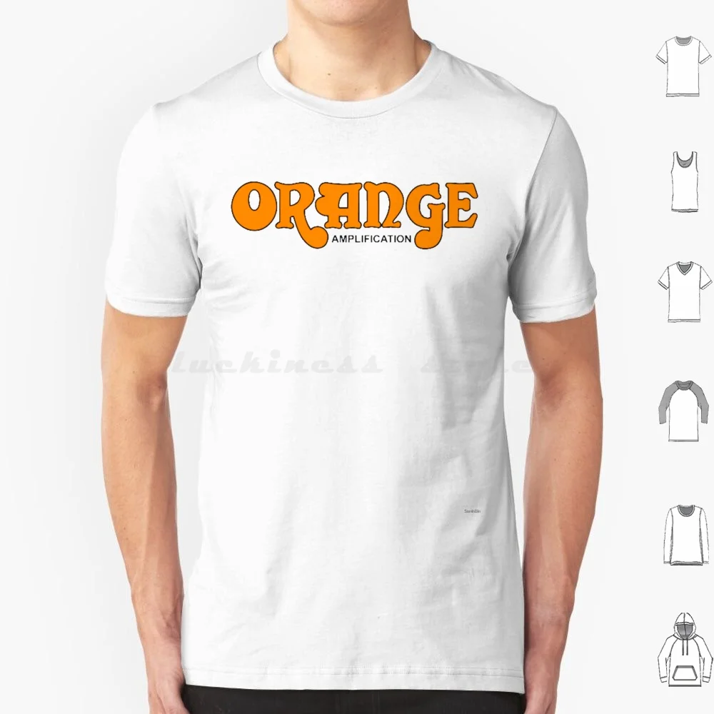 Orange Amplification T Shirt Big Size 100% Cotton Orange Amplification Orange Amps Orange Amp Orange Amplifier Orange Guitar