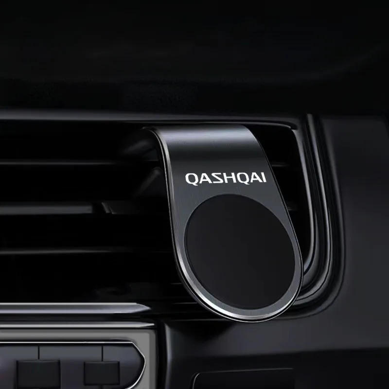 

L Shape Phone Holder Magnetic Phone Holder Universal Air Vent Smartphone Mobile Stand Mount For Nissan Qashqai Car Accessories