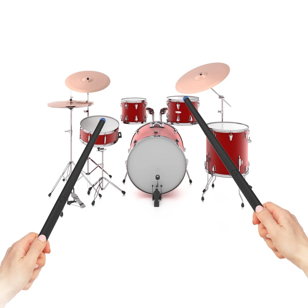 Somatosensory Drum Kit Portable Professional Electronic Drumsticks Air Drum Stick for Beginners Kids Adults