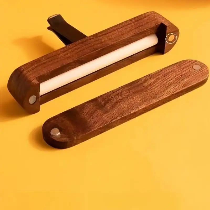 1 Set Auto-Aroma-Diffusor, Lüftungsclip, Lufterfrischer, Holzhalter für ätherische Öle, Aromatherapie mit Faser-Diffusorstäbchen – Detail 11