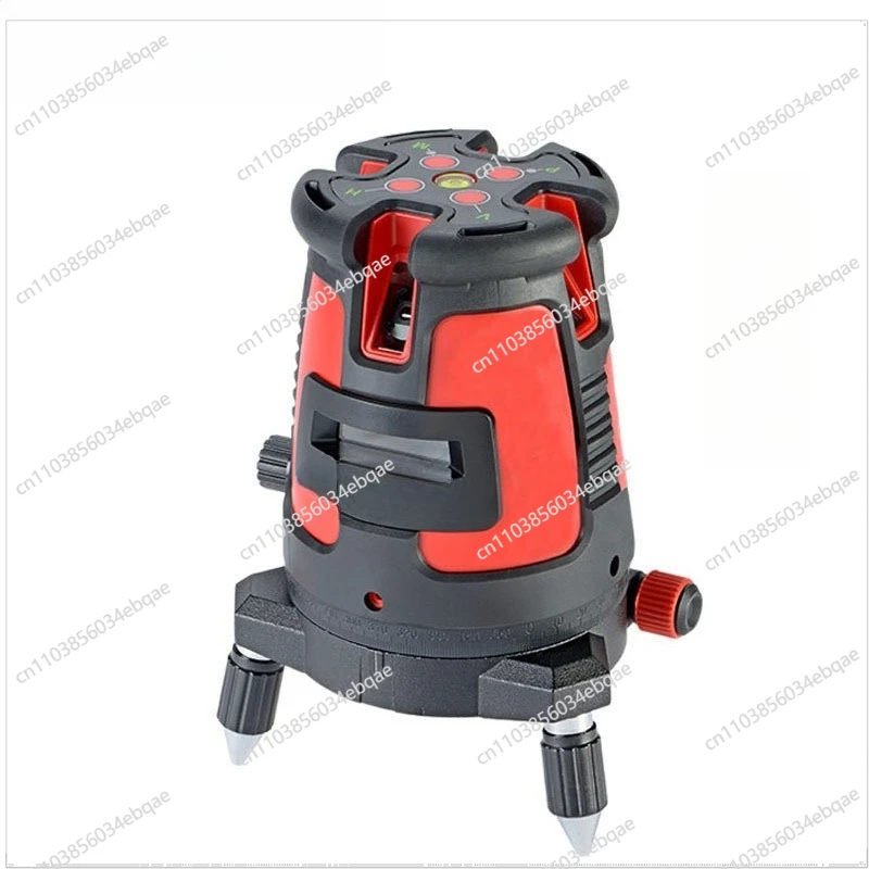 For High Precision Strong Light Five-ray Infrared Laser Level Green Light Leveler