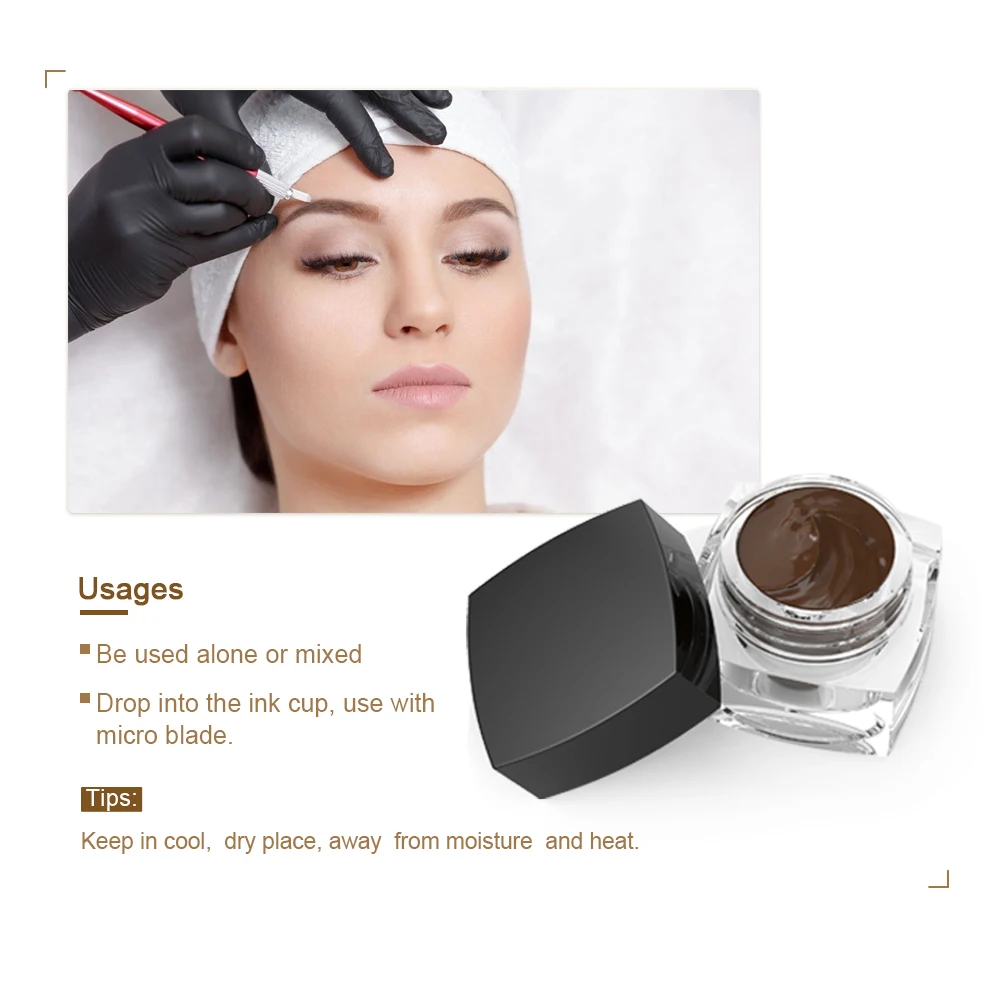 Tattoo Ink Color Microblading Pigment Paint For Lip Eyeliner Permanent Makeup Microblading Eyebrow Pen Tattoo Inks Accessory - Image 6