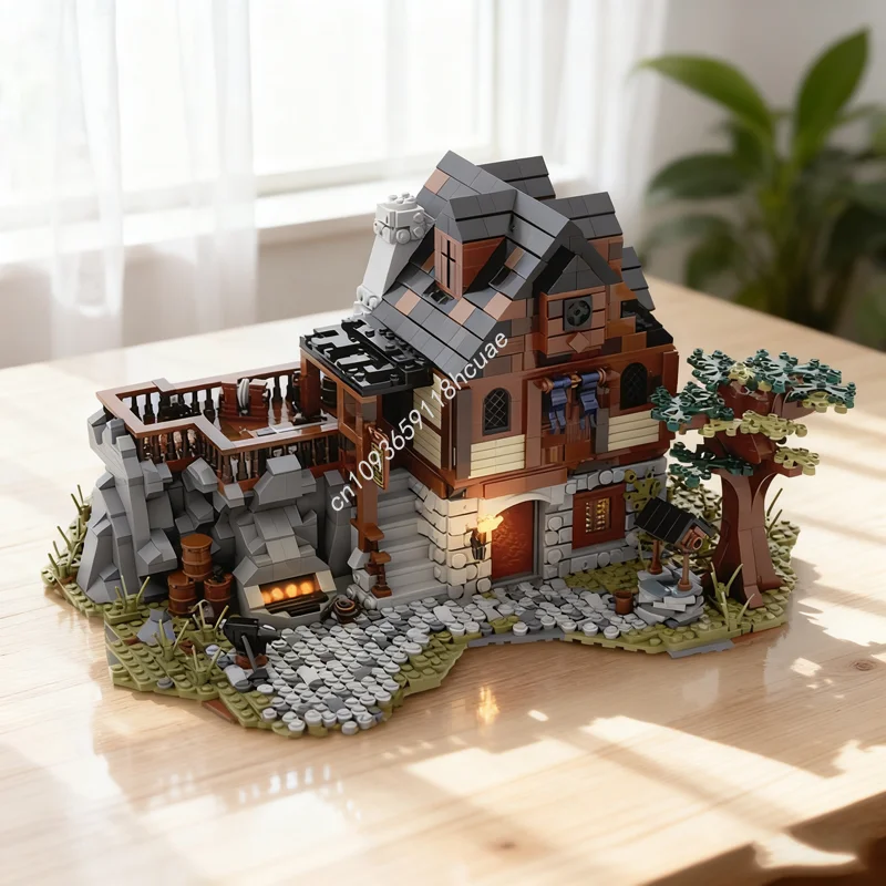 

3028 шт. MOC, средневековые инструменты в формате PDF, без замка, модель, строительные блоки, сборка, рождественский подарок, игрушки «сделай сам», идея, кирпич для детей