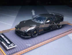 U2 1:64 Novitec 812 GTS Superfast Black Resin Model Car Collection Limited Edition Hobby Toys