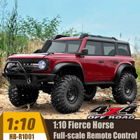 HB-R1001 simulation RC four-wheel drive remote control climbing high-speed SUV 1:10 professional climbing toy car gift