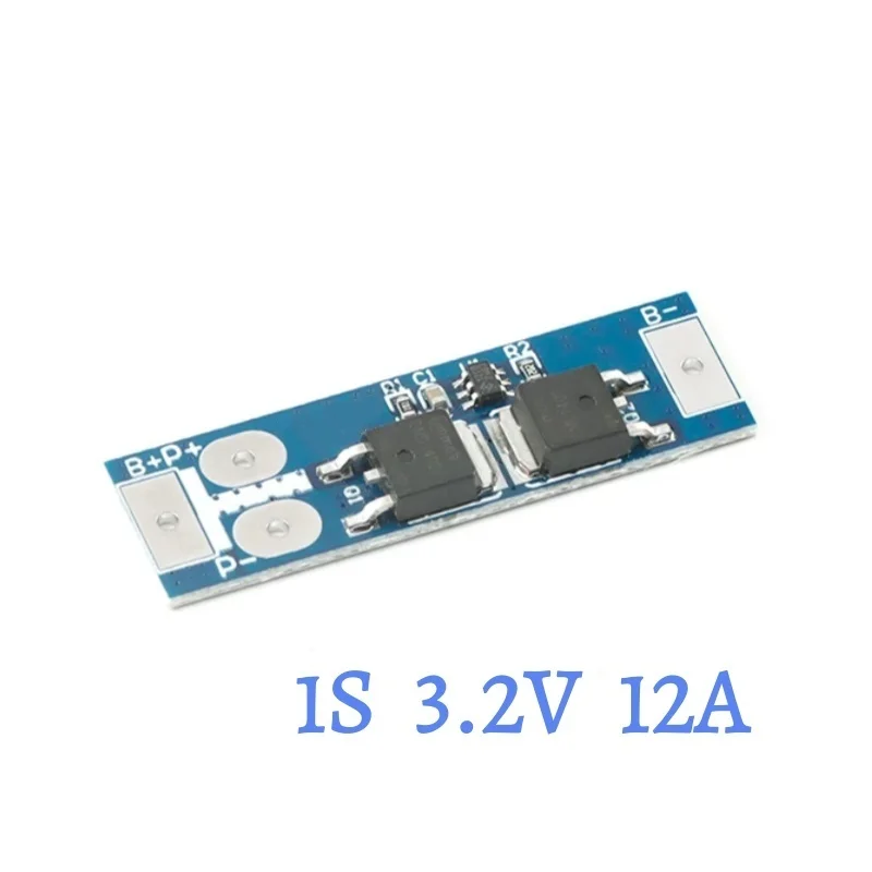 1S 12A 16A 25A 3.2V LiFePO4 3.7V Li-ion Battery Protection Board Short Circuit/Overcharge/Over-discharge Prevention