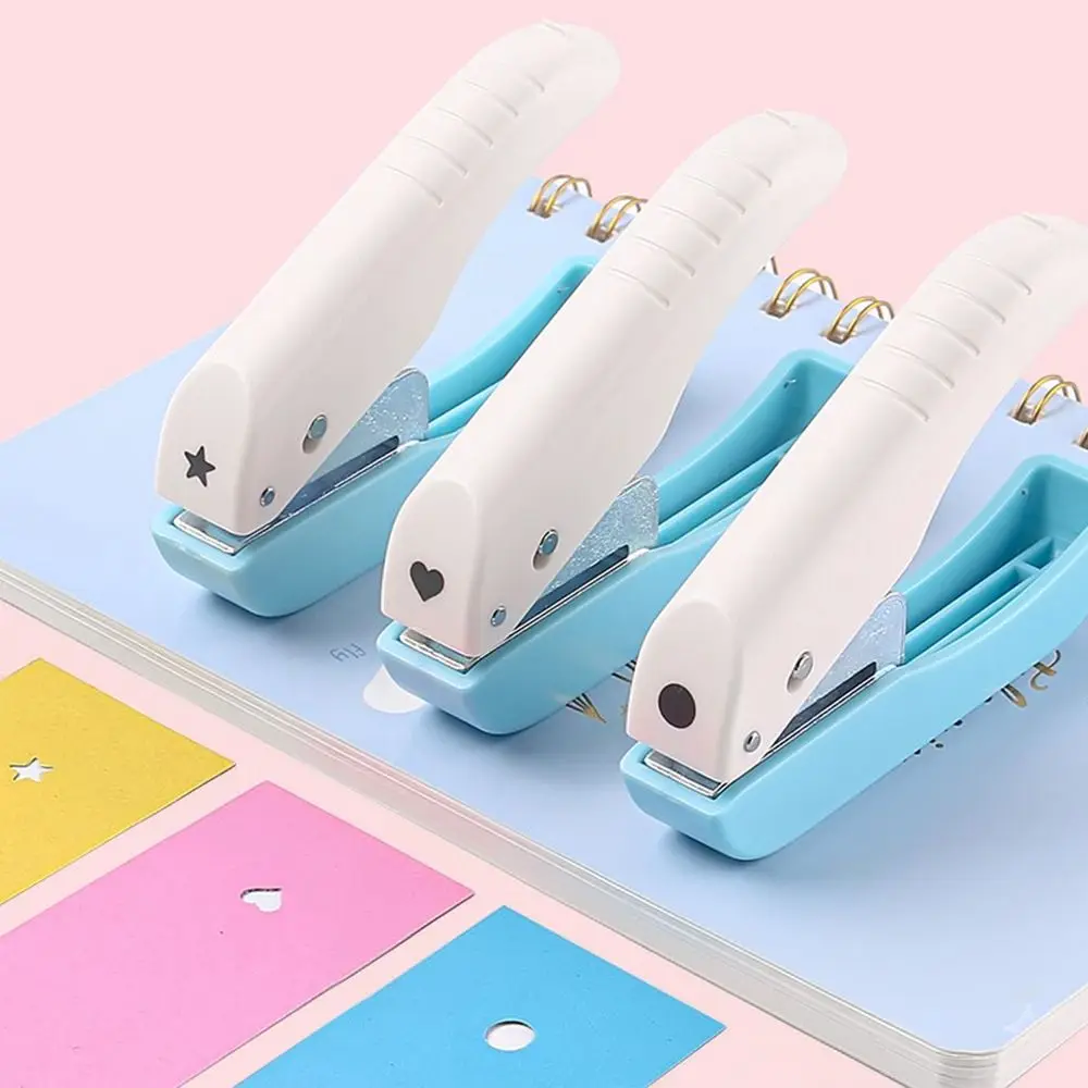 新型ハンドヘルドペーパーパンチングマシン 軽量4mmペーパーパンチャー ドキュメントカラーパンチングマシン タグ用