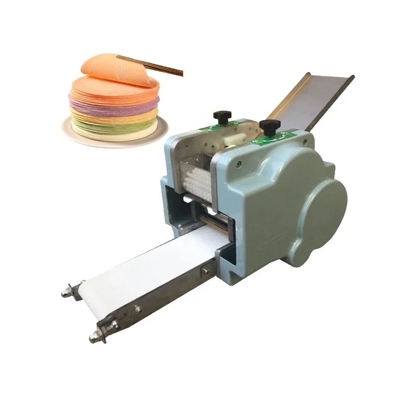 Square and Round Dumpling Wrapper hine Price Maida Flour Dough Pasta Wonton Wrap Maker