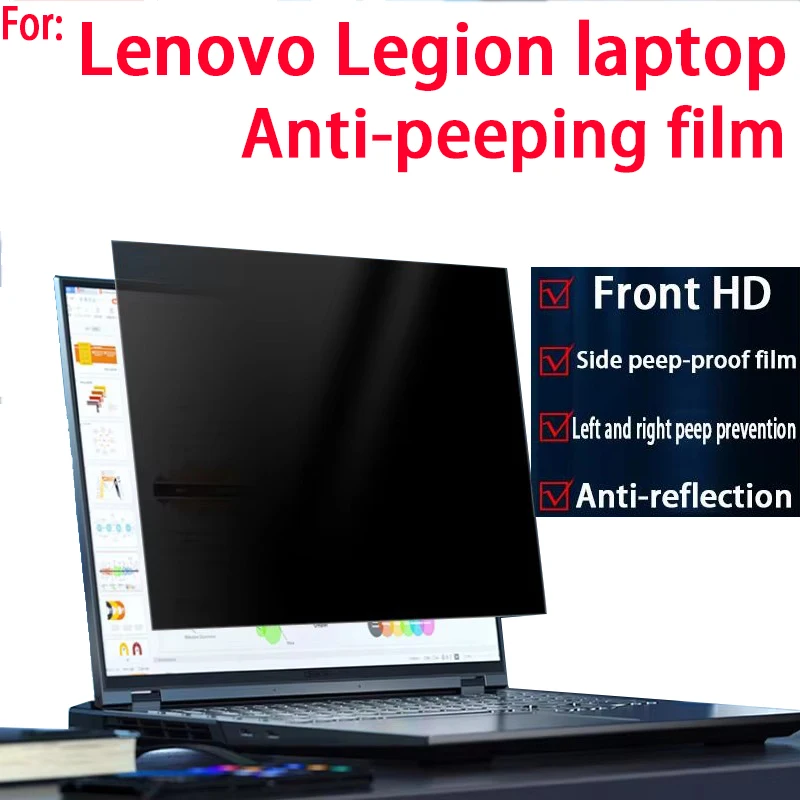 

For Lenovo Legion Pro 5/Pro 7i 9i Gen 10/9 Anti-peeping film laptop protects privacy screen film to prevent side-looking film
