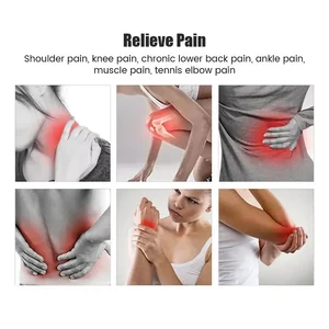 الضوء الأحمر صدمة موجة آلة العلاج الطبيعي تخفيف الآلام التهاب المفاصل العضلات مدلك الخصر ذراع الجسم أفضل 8 مبيعات لآلة صدمة العلاج الطبيعي - رقم 3
