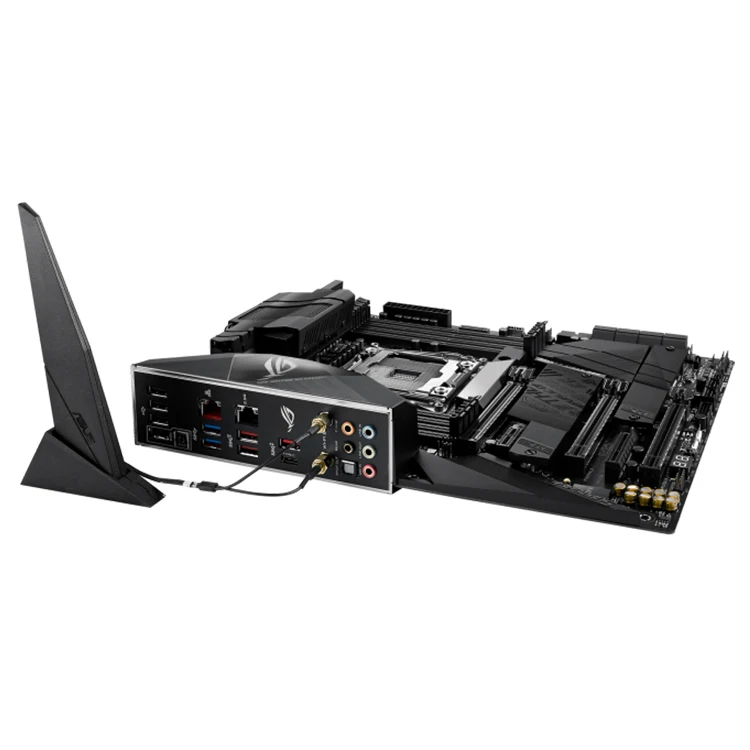 ROG STRIX X299-E GAMING II ATX 중고 게이밍 메인보드 (X299) LGA 2066, Wi-Fi 6 (802.11ax), 2.5Gb LAN, 8X DIMM 최대 256GB