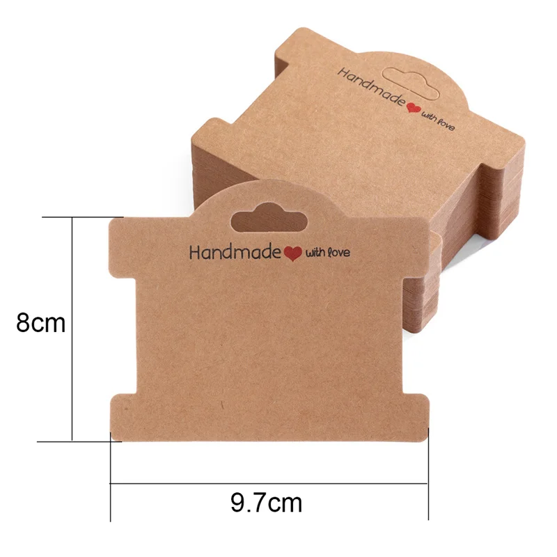 20/50 مجموعات ورقة أساور عرض مع أكياس ذاتية اللصق مجموعة قلادة حامل بطاقات كرتون DIY بها بنفسك النتائج تغليف المجوهرات