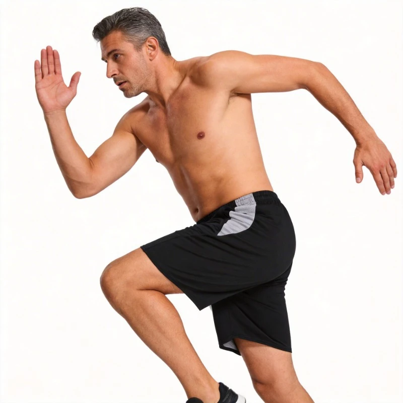 

Свободные шорты для бега унисекс, спортивные шорты для тренировок и фитнеса из спандекса, дышащие, для велоспорта и активного отдыха, азиатские размеры