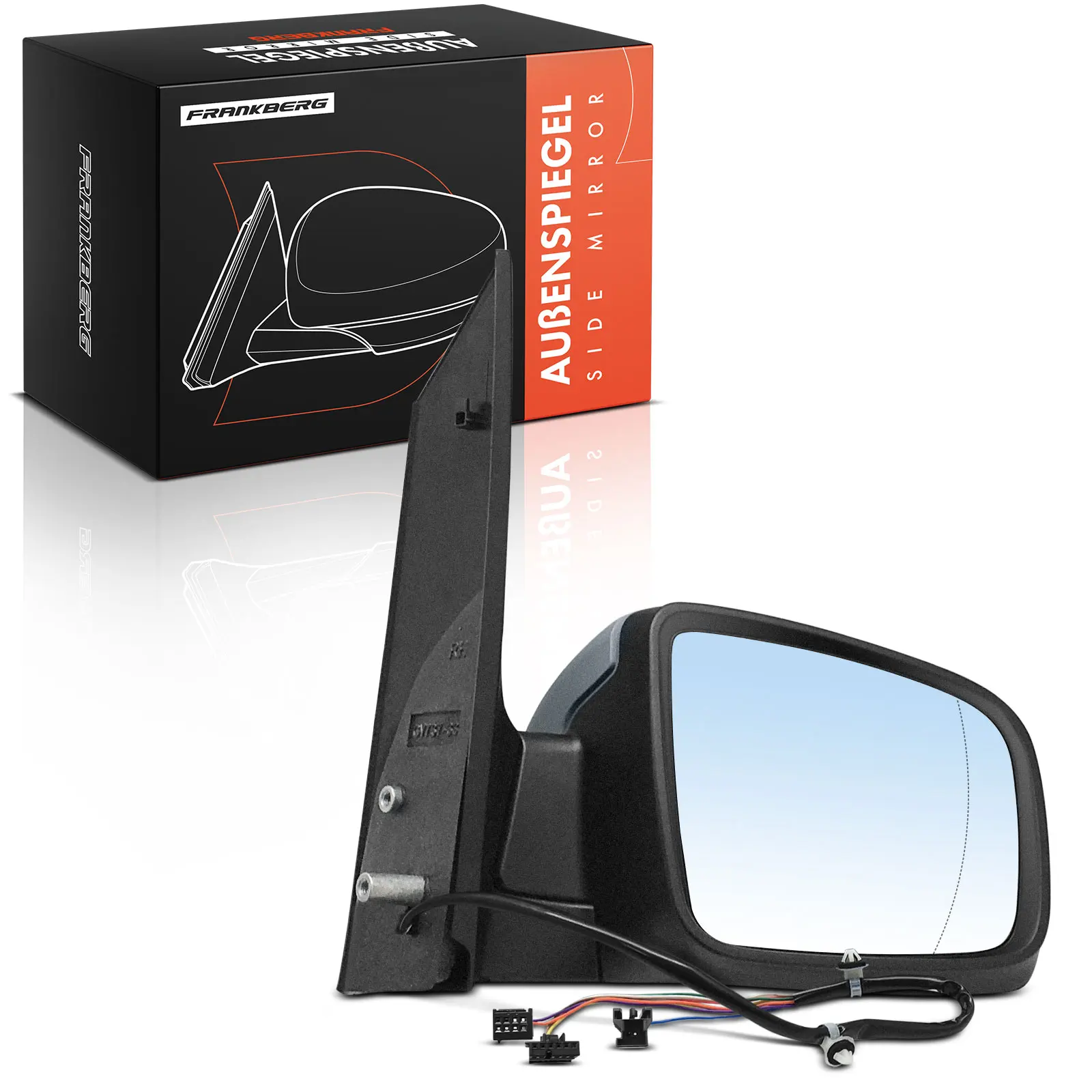 Frankberg 1x Buitenspiegel Rechts voor Mercedes-Benz Viano W639 Vito 2003-2014 A6398109216