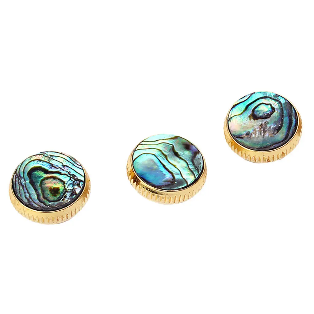 

Set Of 3 Pieces Gold Plated Finger Buttons For Trumpet