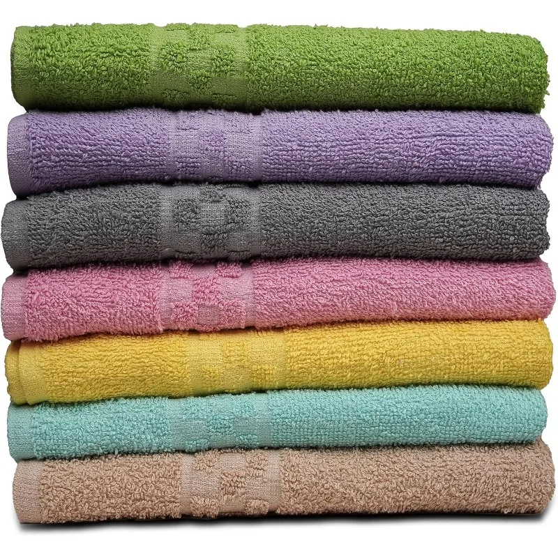 7-Pack Bath Towels … - image