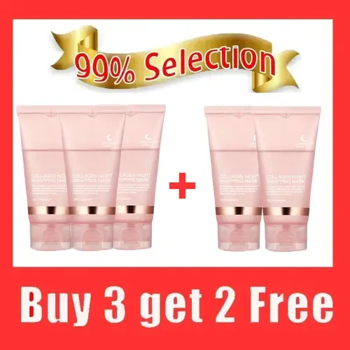 Collagen Peel-off Mask Night Wrapping Facial Mask Deeply Moisturizing Hydrating Firming Skin Facial Mask Daily Face Skin Care - Image 10