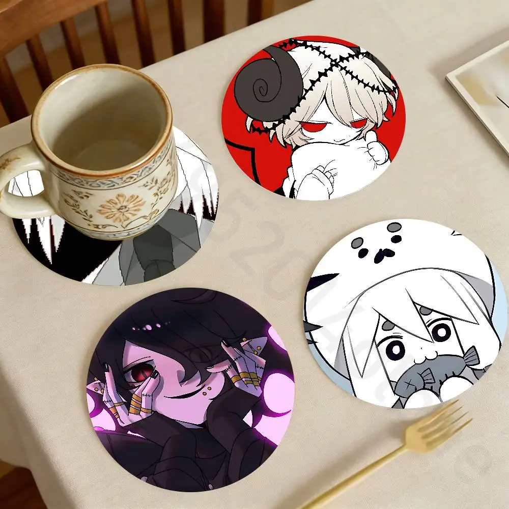 

Game O-Okegom Idate Wooden Theme Desktop Heat Mats Home Decor Coffee Mug Coasters For Office Restaurant