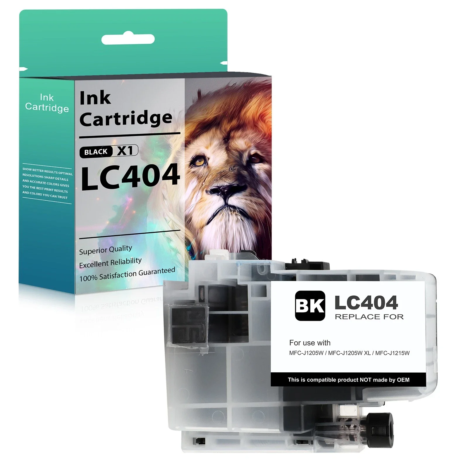 

LC404 LC-404 Черный картридж для MFC-J1205W MFC-J1205W XL MFC-J1215W