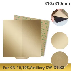 310x310 Double Side Textured/Smooth PEI Flexible Spring Steel Sheet Magnetic Build Plate For CR-10S,Sidewinder X1 X2 3D Printer