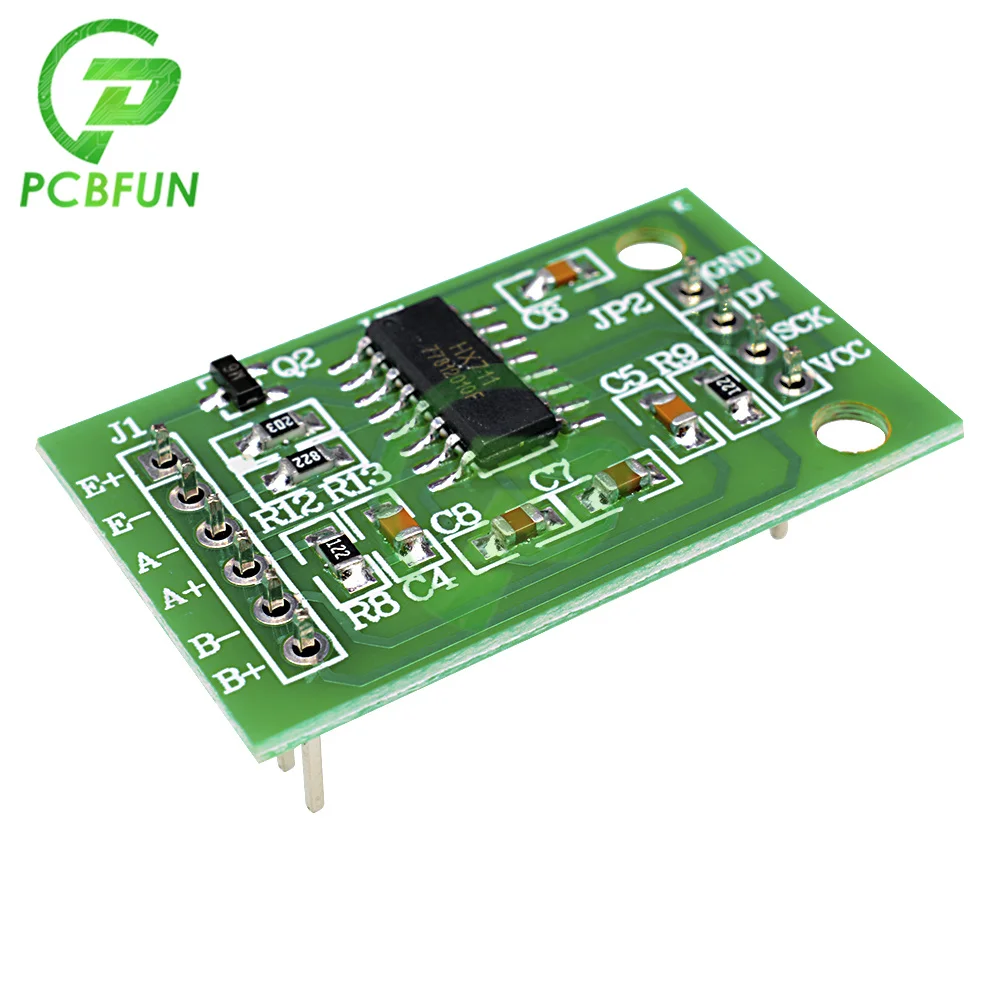 1-10pcs HX711 Weighing Sensor Module Dual-Channel 24 Bit Precision A/D Module Pressure Weighing Sensor Board for Scale