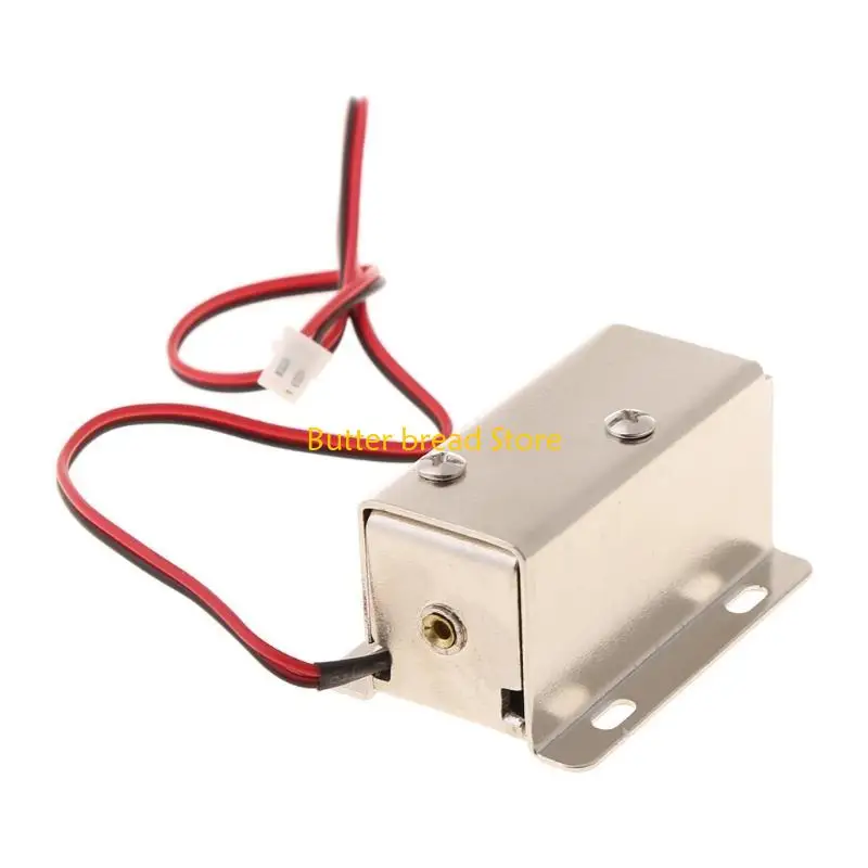W89C 12V/0.8A ล็อคโซลินอยด์แม่เหล็กไฟฟ้า ความปลอดภัย ติดตั้งง่ายสำหรับตู้